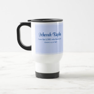 Mug De Voyage Je suis le Seigneur qui vous guérit Bible Verse Bl
