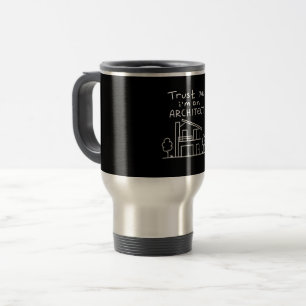 Mug De Voyage Je suis un architecte, correcteur de tous les prob