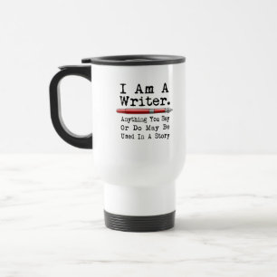 Mug De Voyage Je Suis Une Écrivaine Écrivaine Auteur
