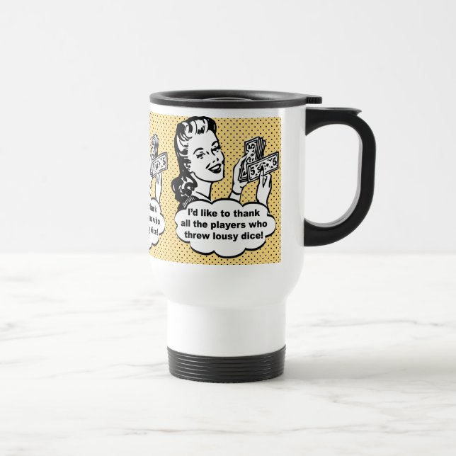 Mug De Voyage Je voudrais remercier (Droite)