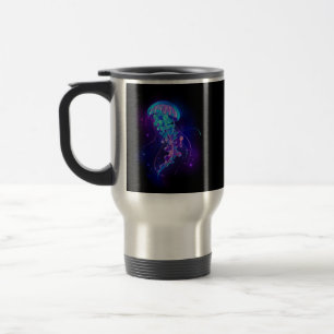 Mug De Voyage Jellyfish éclatante couleur
