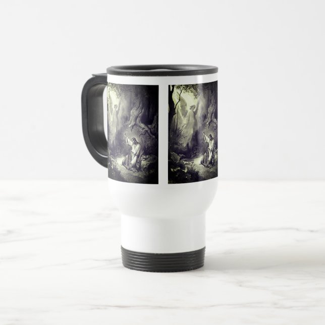 Mug De Voyage Jésus Agonie Dans Le Jardin Religieux (Devant gauche)