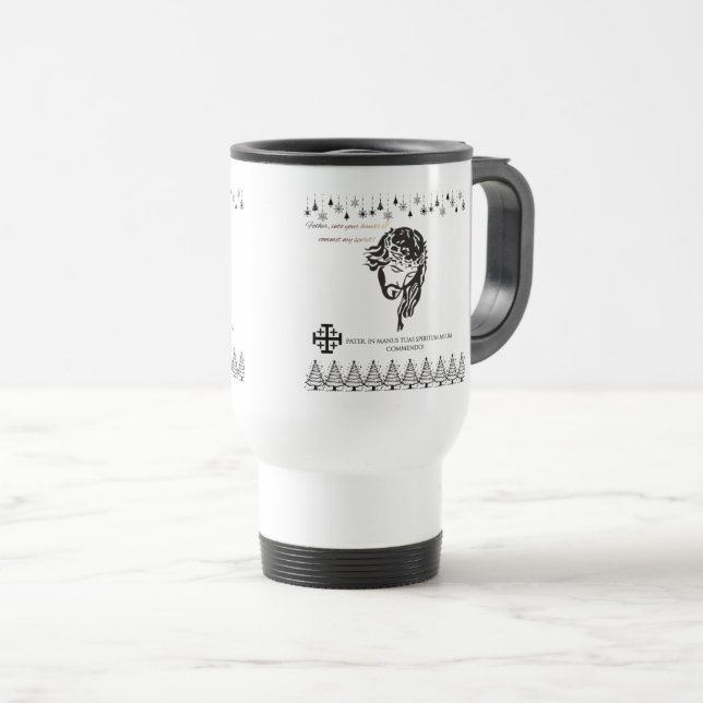 Mug De Voyage Jesus' Last words (Devant droit)