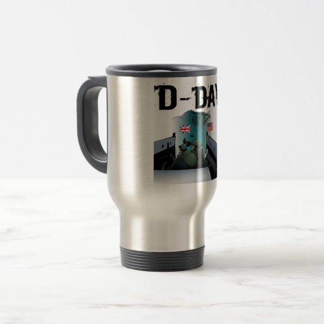 Mug De Voyage JEUDI 6 juin 1944 (Devant gauche)