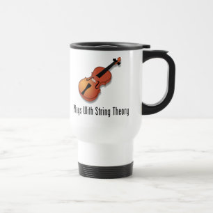 Mug De Voyage Jeux avec la théorie de ficelle - violon