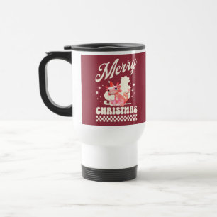 Mug De Voyage Joli Axolotl de Noël Joyeux Noël