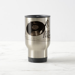 MUG DE VOYAGE JOUEUR D'ENREGISTREMENT DES LYRIQUES DE COMPÉTENCE