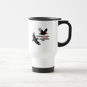 Mug De Voyage Jour international de conscience de vautour
