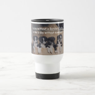 Mug De Voyage Jour Sans Frontière Collie mignonne