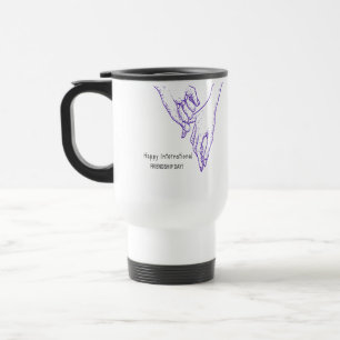 Mug De Voyage Joyeuse célébration de la Journée internationale d