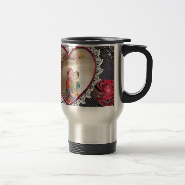 Mug De Voyage Joyeuse journée des amants (Droit)