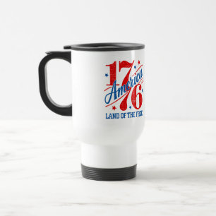 Mug De Voyage Joyeux 250e anniversaire Amérique