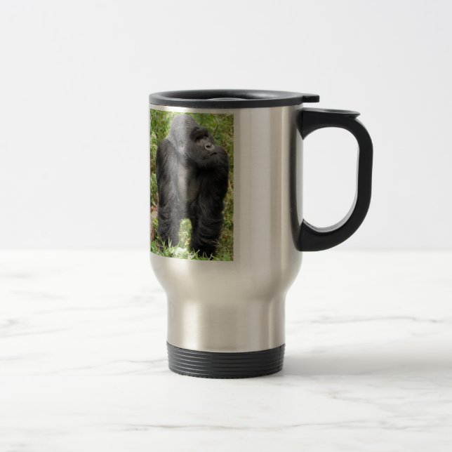 Mug De Voyage Joyeux singe (Droit)