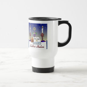 Mug De Voyage Judaica Shabbat Shalom