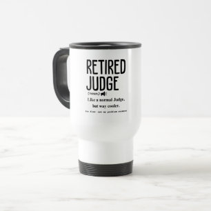 Mug De Voyage Juge à la retraite