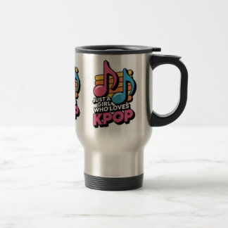 Mug De Voyage Juste une fille qui aime Kpop