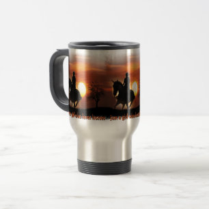 Mug De Voyage juste une fille qui aime les chevaux