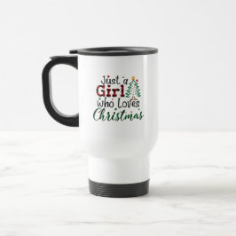 Mug De Voyage Juste Une Fille Qui Aime Noël Amant Noël