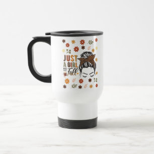 Mug De Voyage Juste Une Fille Qui Aime Une Chute