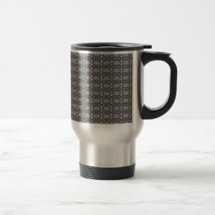 Mug De Voyage Kaléidoscope gris