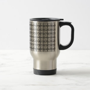 Mug De Voyage Kaléidoscope gris