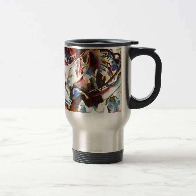 Mug De Voyage Kandinsky Composition Abstraite VI (Droit)