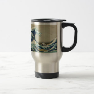 Mug De Voyage Katsushika Hokusai : La Grande Vague de Kanagawa