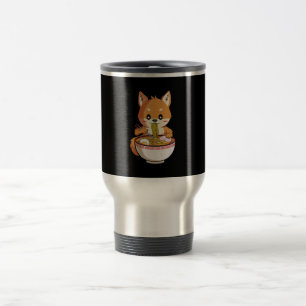 Mug De Voyage Kawaii ramen shiba inu cadeau amoureux de nouill