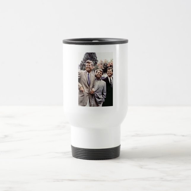 Mug De Voyage Kennedy Brothers, président John, Robert & Ted (Centre)