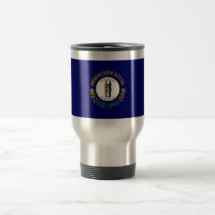 Mug De Voyage Kentucky : Drapeau d'État américain du Commonwealt