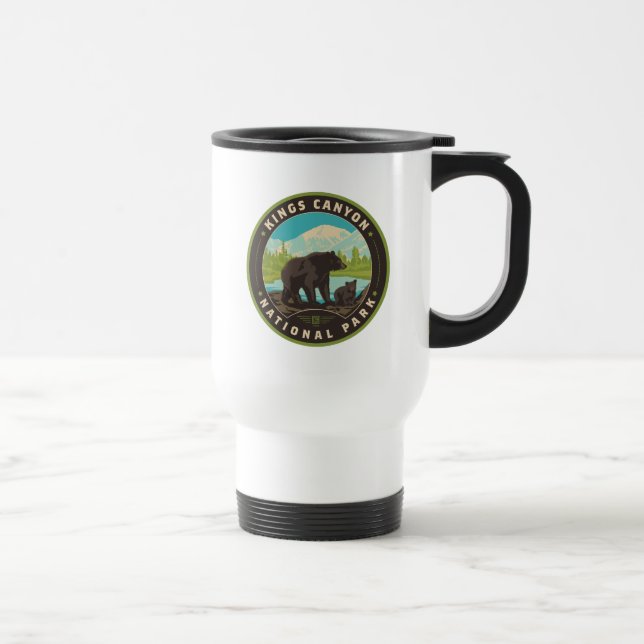 Mug De Voyage Kings Canyon National Parks (Droite)