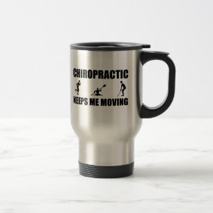 Mug De Voyage La chiropractie me continue se déplacer (les