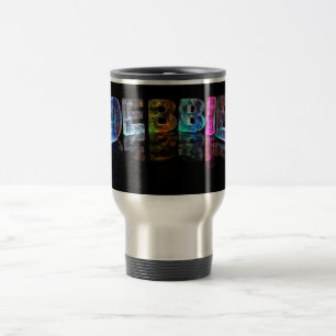Mug De Voyage La Debbie nommée dans 3D s'allume (la