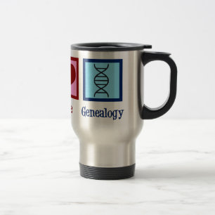 Mug De Voyage La généalogie de l'amour de la paix