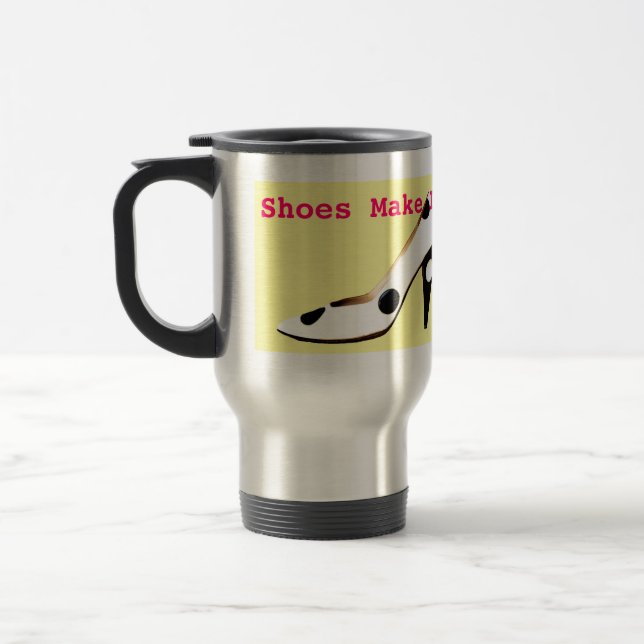 Mug De Voyage La haute couture chausse le courant ascendant (Gauche)