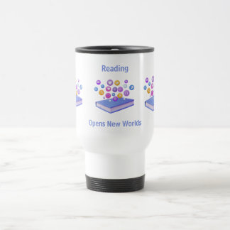 Mug De Voyage LA LECTURE Ouvre de Nouveaux Mondes Texte personna