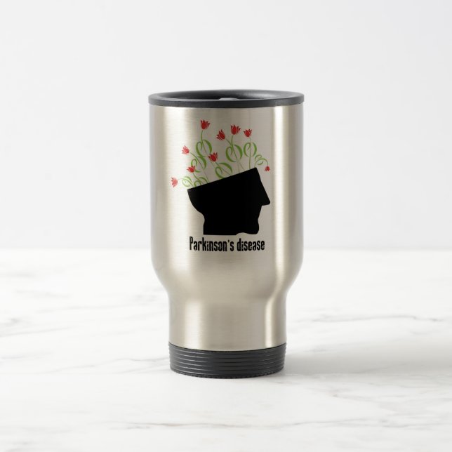 Mug De Voyage la maladie de Parkinson, la maladie de parkinsons, (Centre)