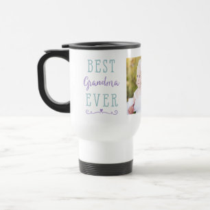 Mug De Voyage La meilleure photo faite sur commande turquoise