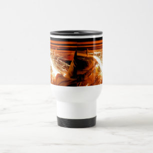 Mug De Voyage La plomberie étincelle la boue