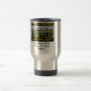 Mug De Voyage La police d'état du Nouveau Mexique attaque