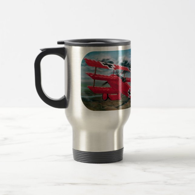 Mug De Voyage La Première Guerre Mondiale du baron rouge (Gauche)