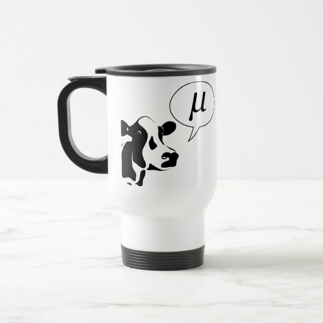 Mug De Voyage La vache scientifique va la MU (Gauche)