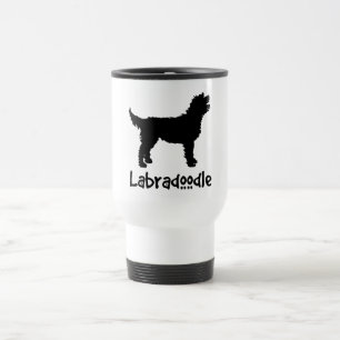 Mug De Voyage Labradoodle avec le texte frais