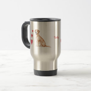 Mug De Voyage Labrador Retriever Chien personnalisé