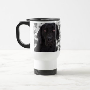 Mug De Voyage Labrador retriever noir