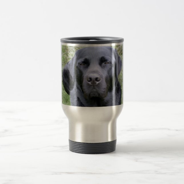 Mug De Voyage Labrador retriever noir (Centre)