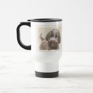 Mug De Voyage Lagotto Romagnolo Peinture - Cute Original Dog Art
