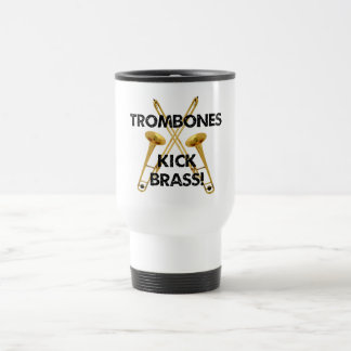 Mug De Voyage Laiton de coup-de-pied de trombones !