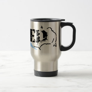 Mug De Voyage lambeau. snowboard.