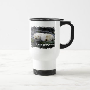 Mug De Voyage Lazy arrive Ours Polaire